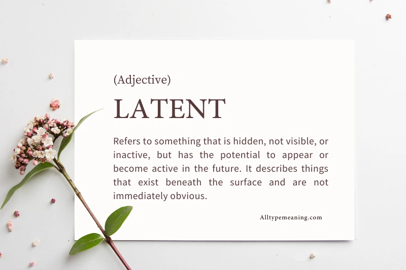 latent meaning