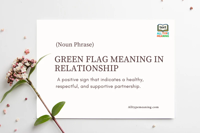 green flag meaning in relationship