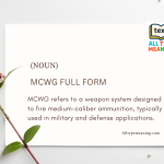 MCWG full form