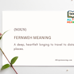 Fernweh meaning