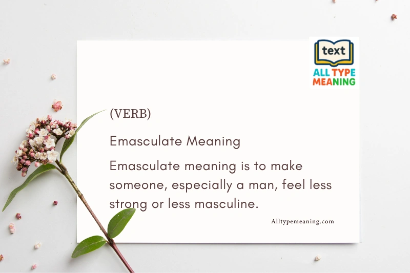 emasculate meaning