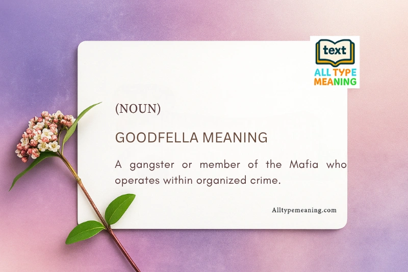 Goodfella meaning