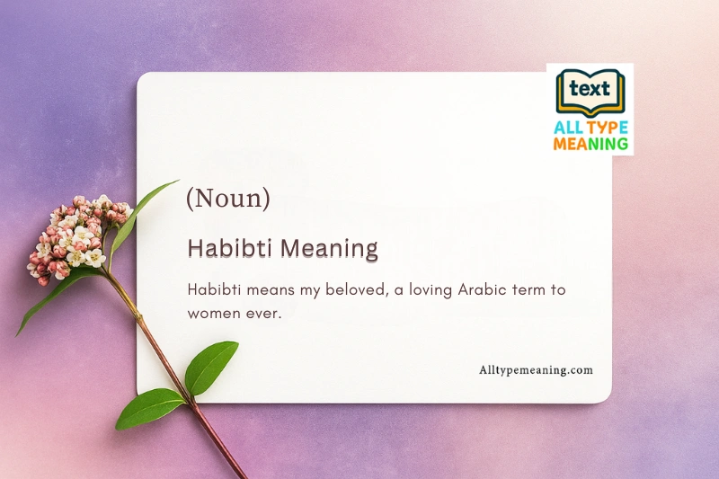 Habibti Meaning